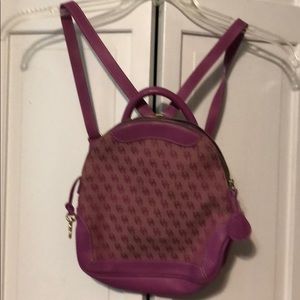 Dooney & Bourke pink backpack